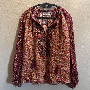 NATURAL LIFE Floral Blouse